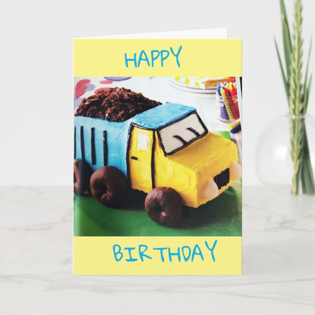 HAPPY BIRTHDAY **SPECIAL LITTLE BOY** CARD (Front)