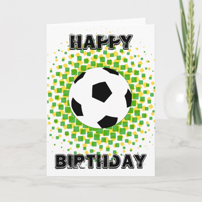 Happy Birthday Sports Fan! Card (Front)