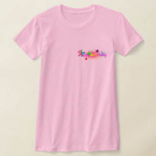 Happy Birthday & Stars - T-Shirt