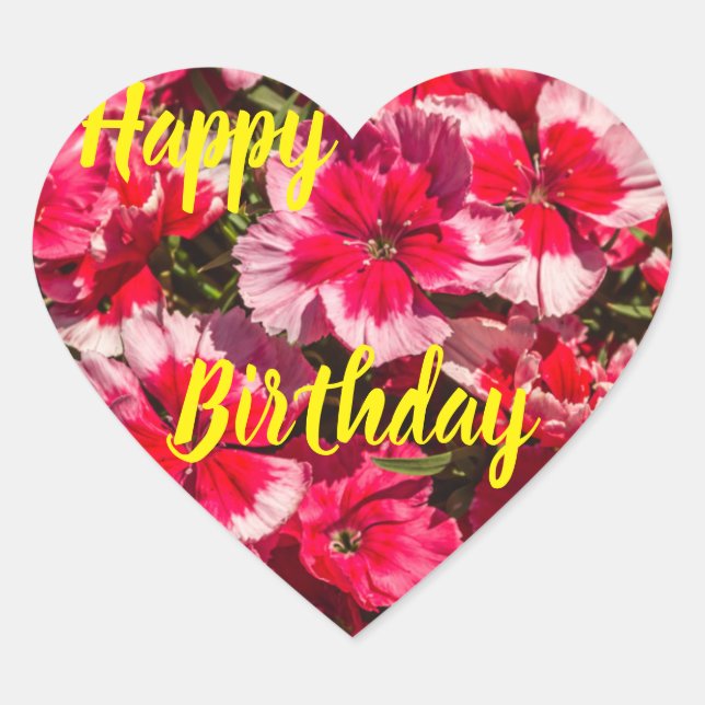 Happy Birthday Sticker (Front)