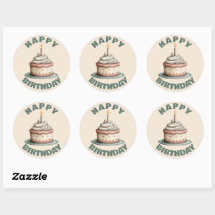 Happy Birthday Sticker
