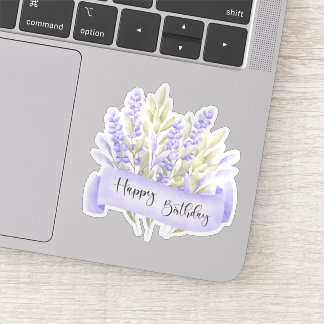 Happy birthday sticker