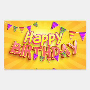 Happy Birthday  Sticker
