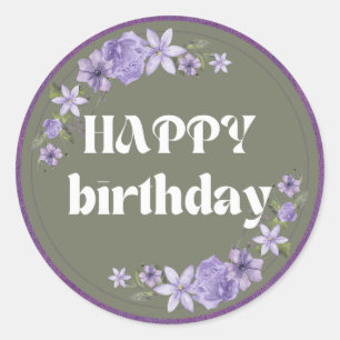Happy Birthday Sticker
