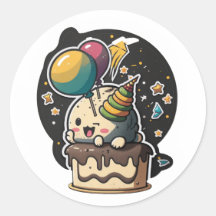 Happy Birthday" sticker!