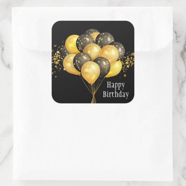 Happy Birthday Stickers (Bag)
