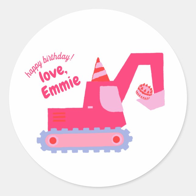 Happy Birthday Stickers (Front)