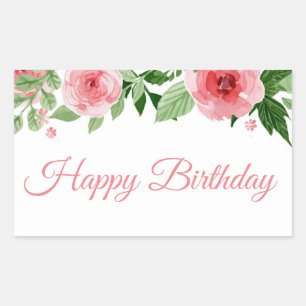 Happy Birthday Stickers
