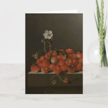 Happy Birthday -Still life with Wild Strawberries