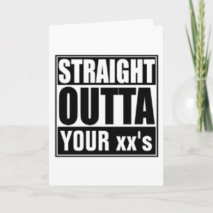 Happy Birthday Straight Outta Your Decade Card