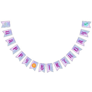 Happy Birthday Sun And Planets Bunting