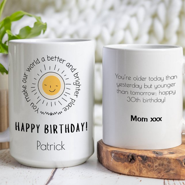 Happy Birthday Sun Celebration Coffee Mug (Creator Uploaded)