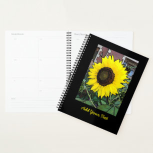 Happy Birthday Sunflower  Planner