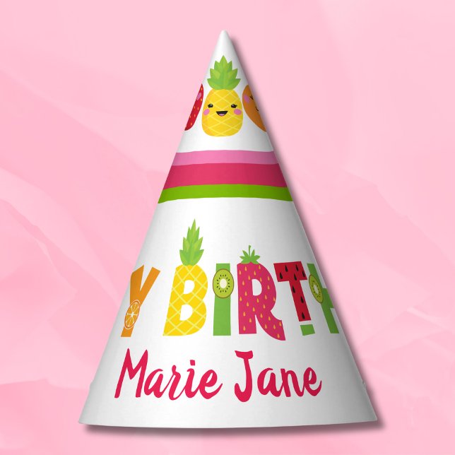 Happy Birthday sweet fruit Party Hat (Creator Uploaded)