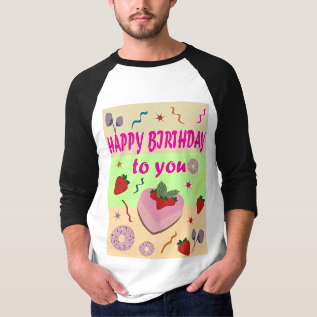 Happy Birthday T-Shirt (Front)