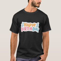 Happy birthday T-shirt