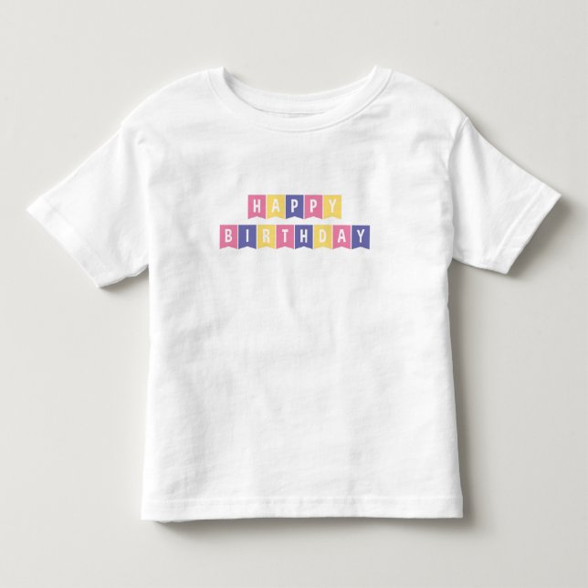 Happy Birthday T-Shirt (Front)