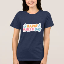 Happy birthday T-shirt 