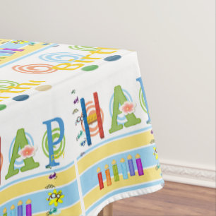 Happy Birthday Tablecloth