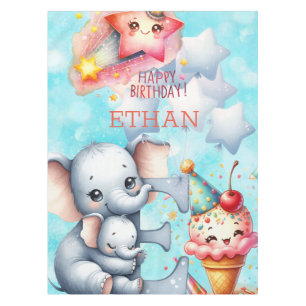 Happy Birthday Tablecloth