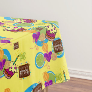 Happy Birthday Tablecloth