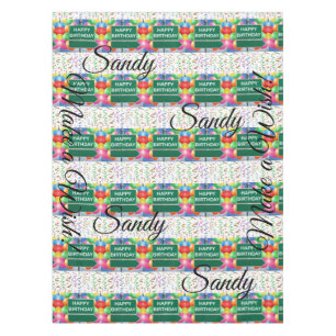 Happy Birthday Tablecloth