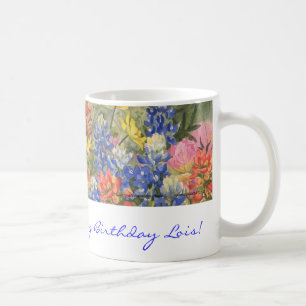 Happy Birthday! Texas Wildflowers Mug