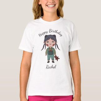 Happy Birthday text T-shirt