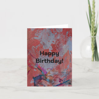 Happy Birthday! Thank You Card