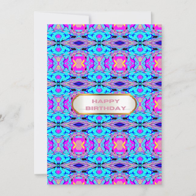 HAPPY BIRTHDAY THANK YOU CARD (Front)