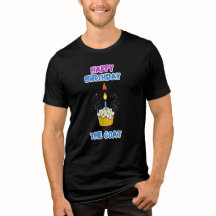 Happy Birthday The GOAT Men’s Funny T-Shirt | Cool