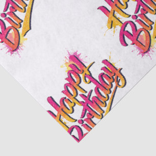 Happy Birthday Tissue Paper