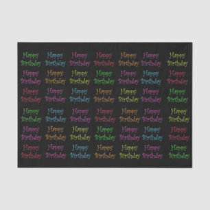 Happy Birthday Tissue Paper