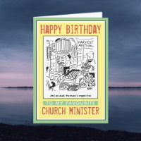 Happy Birthday to a Church Minister or Priest.