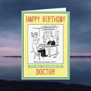 Happy Birthday to a Doctor Card
