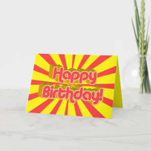 Happy Birthday to a Groovy Girl! Card