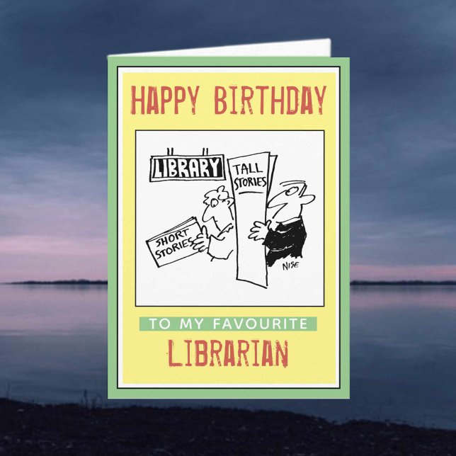 Happy Birthday to a Librarian Card (Creator Uploaded)