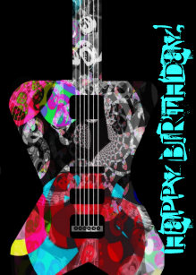 Rocker Birthday Cards Zazzle Uk