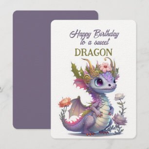 Happy Birthday To A Sweet DRAGON