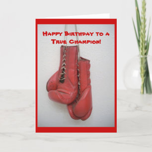 Happy Birthday to a True Champion! Card