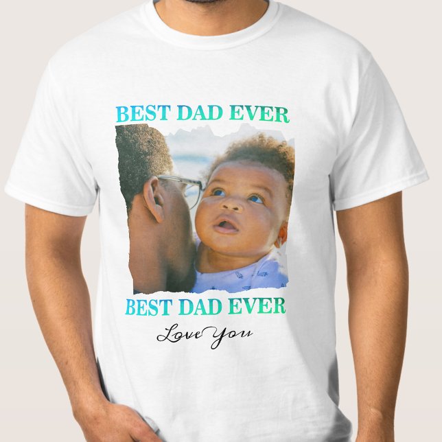 Happy Birthday to dad, multiple photo collage T-Shirt (Creator Uploaded)