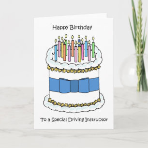 Happy Birthday to Driving Instructor Card
