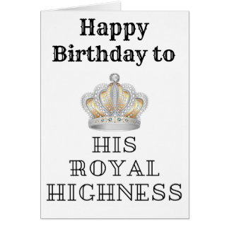 Happy birthday to his Royal Highness