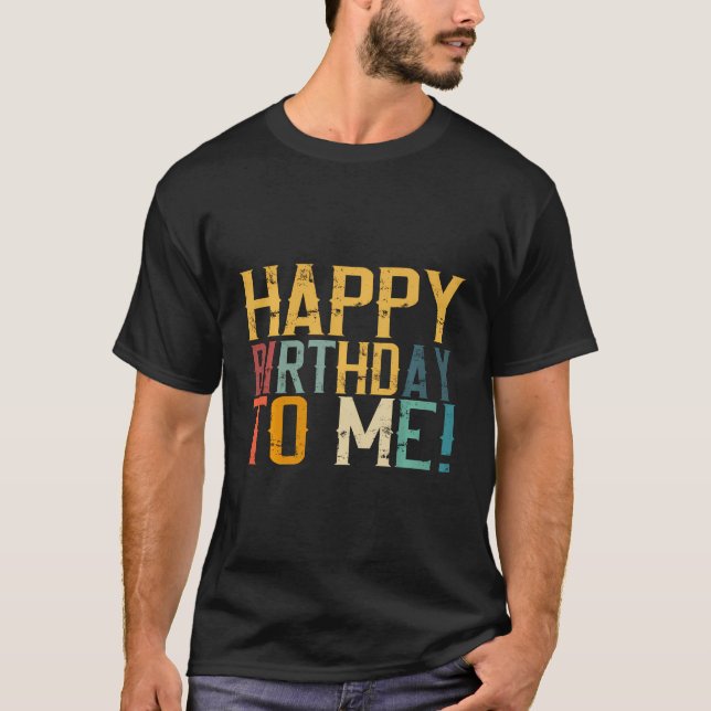 Happy Birthday To Me Birthday Party Design For Kid T-Shirt (Front)