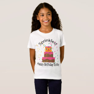 Happy Birthday To Me Sprinkles Cake T-Shirt