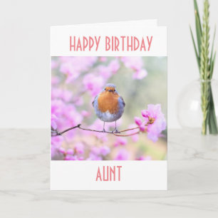 HAPPY *BIRTHDAY* TO MY **AUNT** CARD