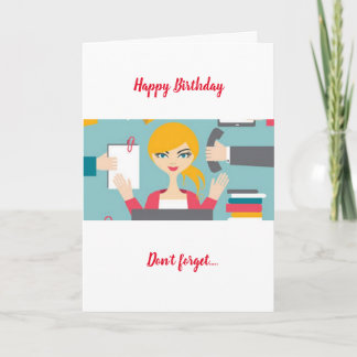 HAPPY BIRTHDAY TO MY ***CO-WORKER*** CARD
