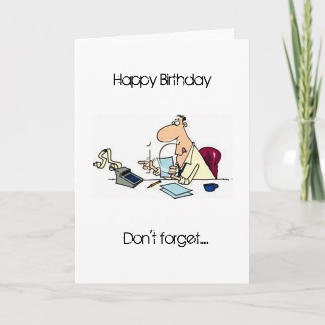 HAPPY BIRTHDAY TO MY ***CO-WORKER*** CARD (Front)
