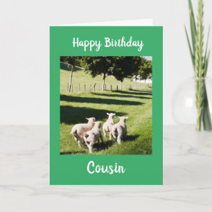 HAPPY *BIRTHDAY* TO MY **COUSIN** CARD