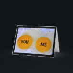 Happy Birthday To My Egg-stra Special Twin Brother Card<br><div class="desc">Two sunny side up eggs,  photographed side by side,  are the subject of my "Happy Birthday To My Egg-stra Special Twin Brother!" Birthday Card.  Black text on one egg says "You" and black text on the other egg says "Me".</div>
